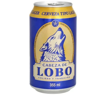 Cerveza Cabeza de Lobo (355 ml)
