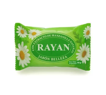 Jabón Belleza con Extracto de Manzanilla Natural Rayan (100 g / 3.52 oz)