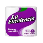 Papel Higiénico La Excelencia (4 Rollos)