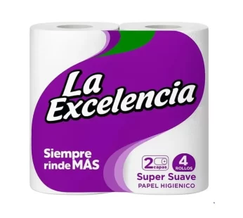 Papel Higiénico La Excelencia (4 Rollos)