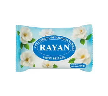Jabón Belleza con Extracto de Magnolia Natural Rayan (100 g / 3.52 oz)