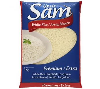 Arroz Blanco grano largo Uncle Sam (1 kg)