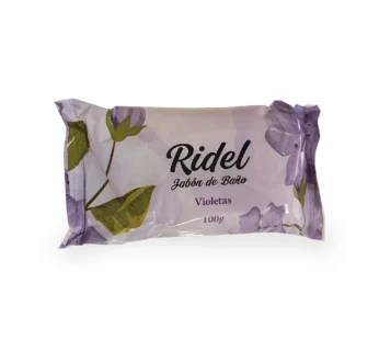 Jabón de Baño Violetas Ridel (100 g / 3.52 oz)