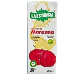 Jugo La Estancia sabor Néctar de Manzana 200mL