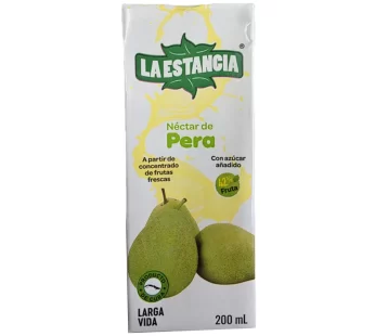 Jugo La Estancia sabor Néctar de Pera 200mL