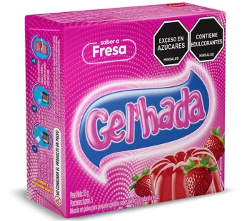 Gelatina Gel’hada Fresa 35g