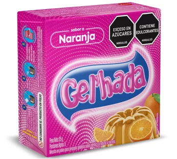 Gelatina Gel’hada Naranja 35g