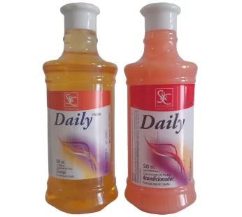 Set de Champú y Acondicionador Daily (500ml x 2)