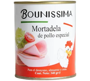 Mortadela de pollo especial Bounissima (340 g / 11.99 oz)