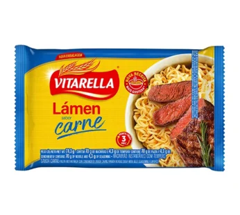 Sopa Instantánea Lámen Carne Vitarella (74,3g)