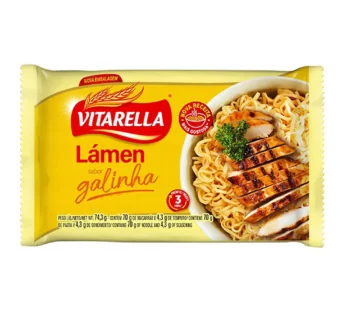 Sopa Instantánea Lámen Galinha Vitarella (74,3g)